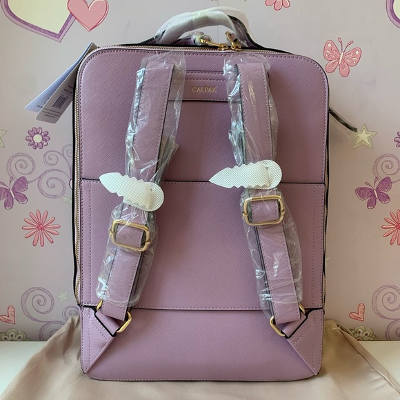 Calpak Kaya 15 inch Laptop Backpack in Lavender main image 12